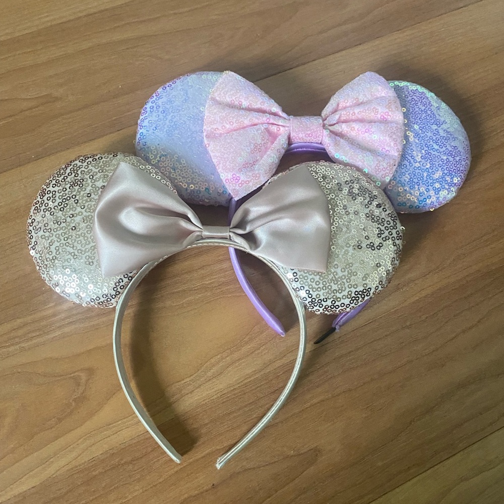 Disney Mickey Minnie hairband 2 set